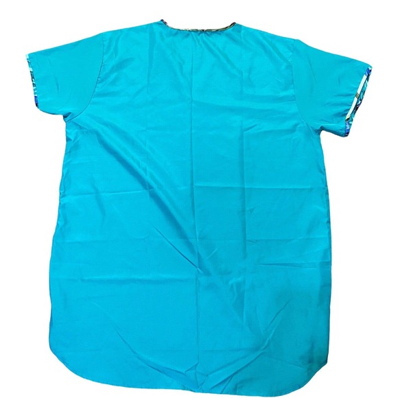 Gold Coast 2X Womens Sleep Shirt Night Dress Silky Feel Pajamas Short‎ Sleeves - Picture 4 of 6